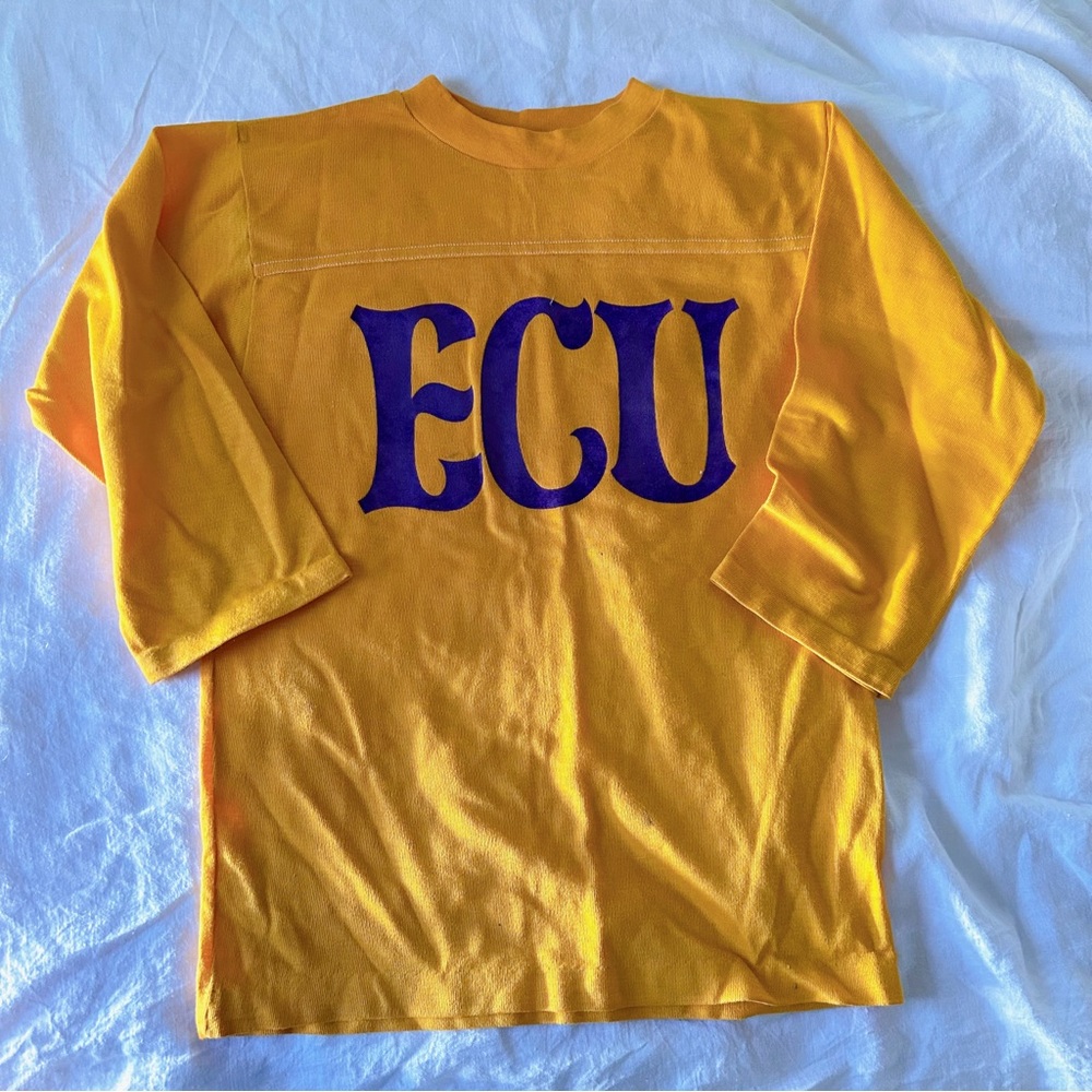 Vintage 60’s 70’s ECU Collegiate Tee Sz S